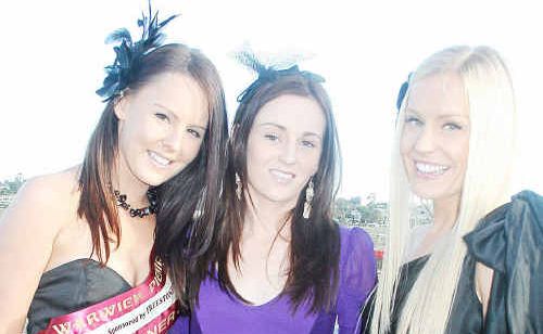 (From left) Nina Curtis, Candice Millett and Sarah Curtis all dressed up for the Picnic Races. (From left) Nina Curtis, Candice Millett and Sarah Curtis all dressed up for the Picnic Races.